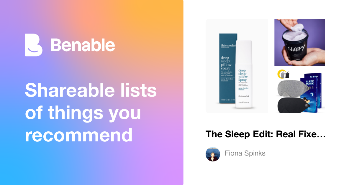 The Sleep Edit: Real Fixes for Better Rest