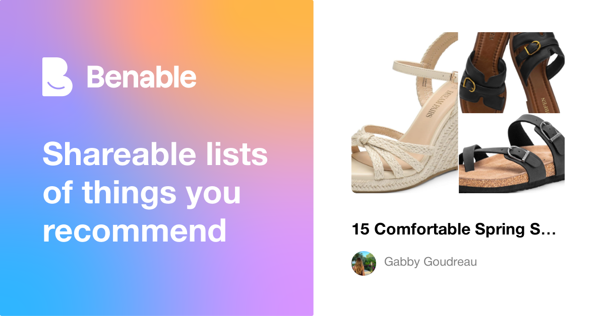 15 Comfortable Spring Sandals from Amazon Under $40