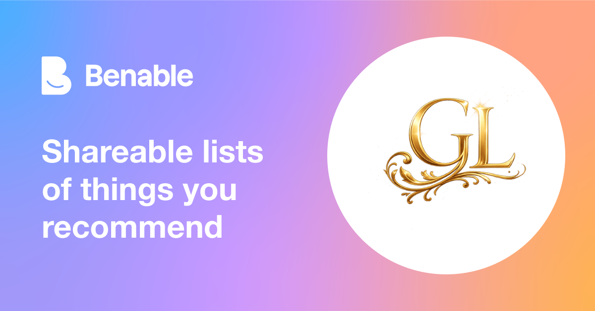 Everything @gerardlettofficial (Gerard Lett) recommends - Benable