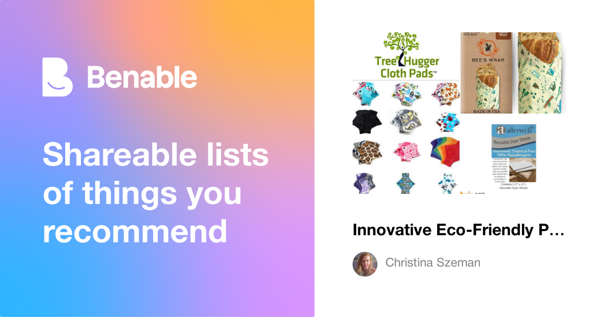 Innovative Eco-Friendly Products You Should Try