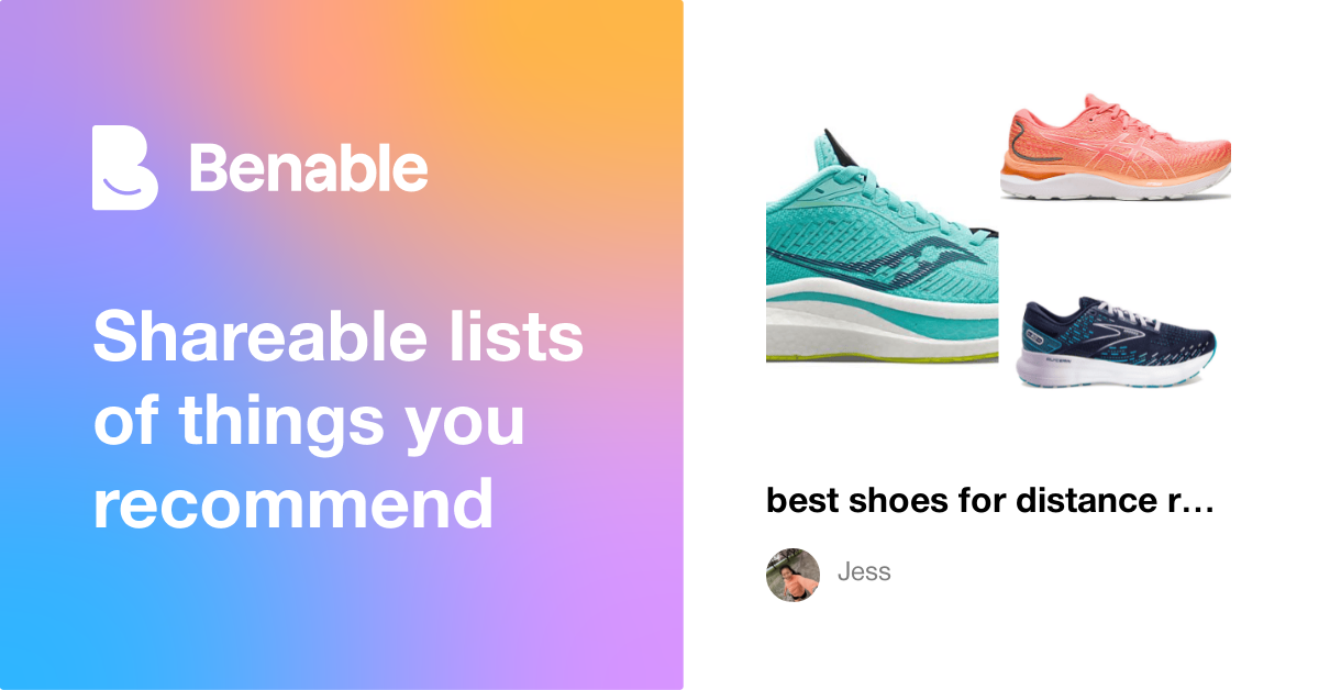 best shoes for distance running