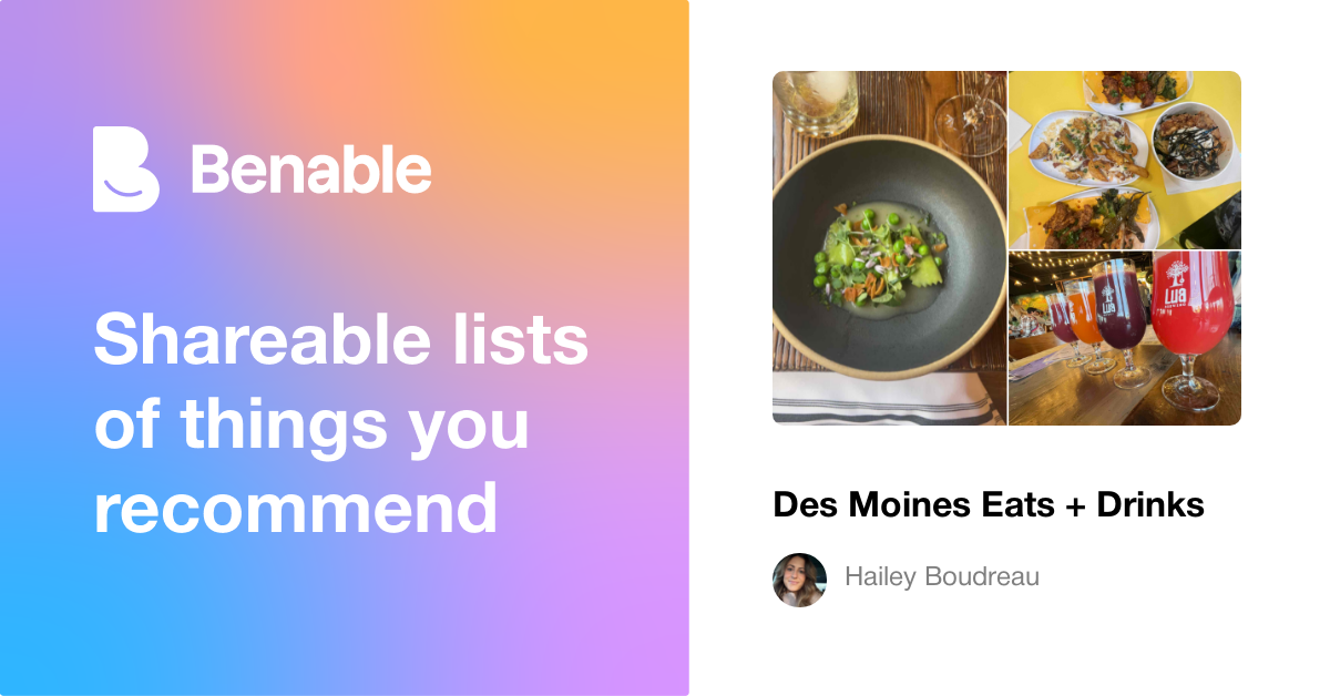 Des Moines Eats + Drinks