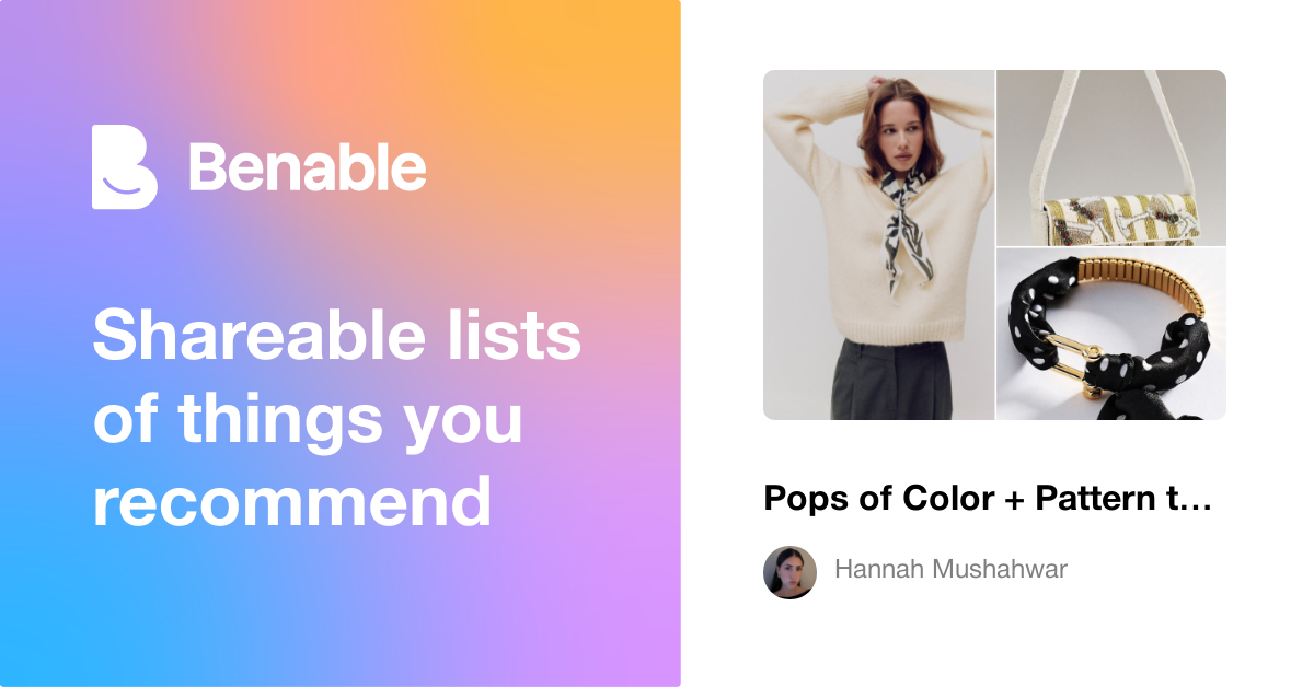 Pops of Color + Pattern to Spice up your Outfits!