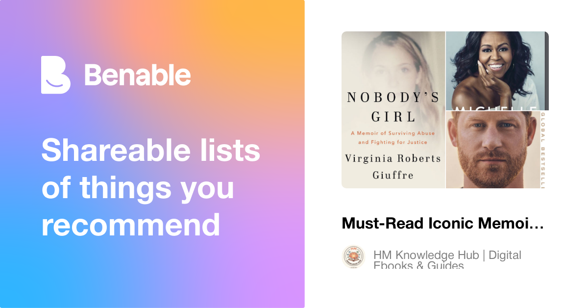 Must-Read Iconic Memoirs: Royal Insights & Finding Your Voice