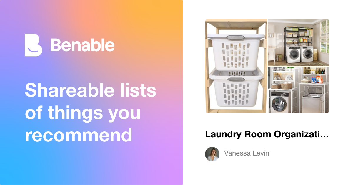 Laundry Room Organization Finds That Will Change Your Life