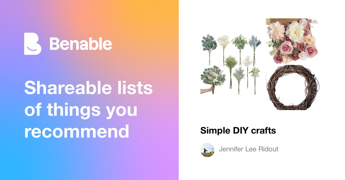 Simple DIY crafts