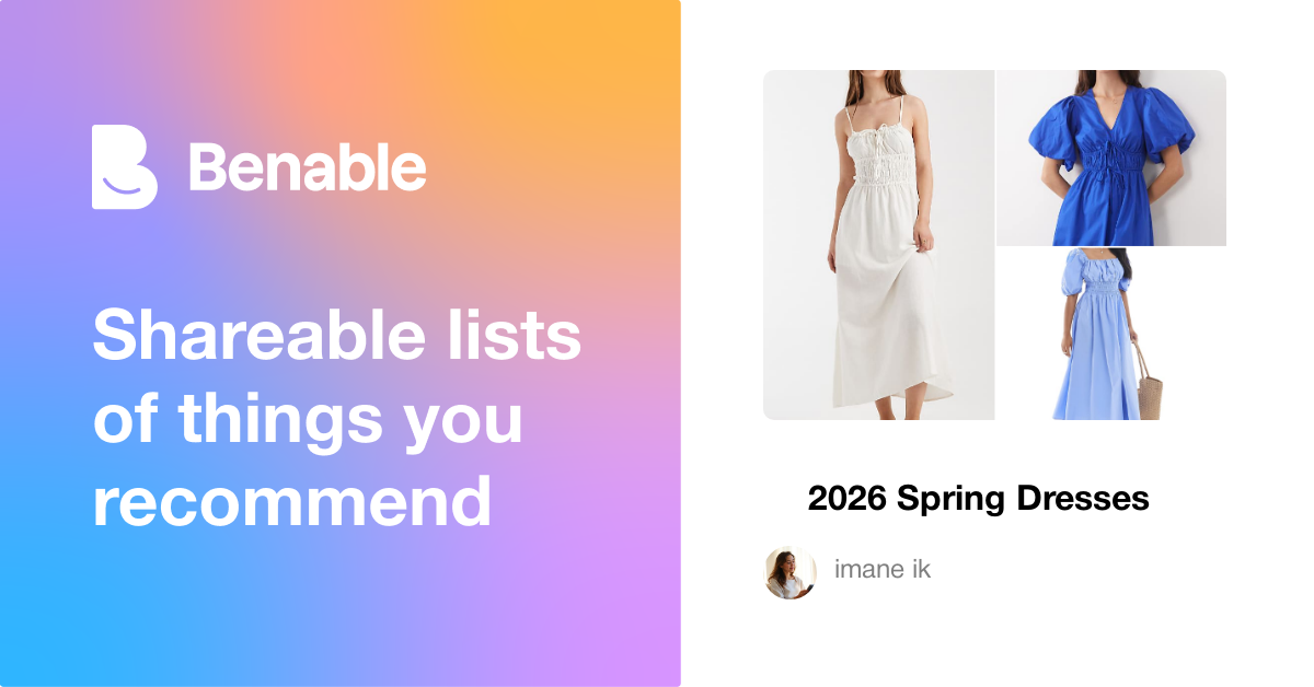 🌸 2026 Spring Dresses