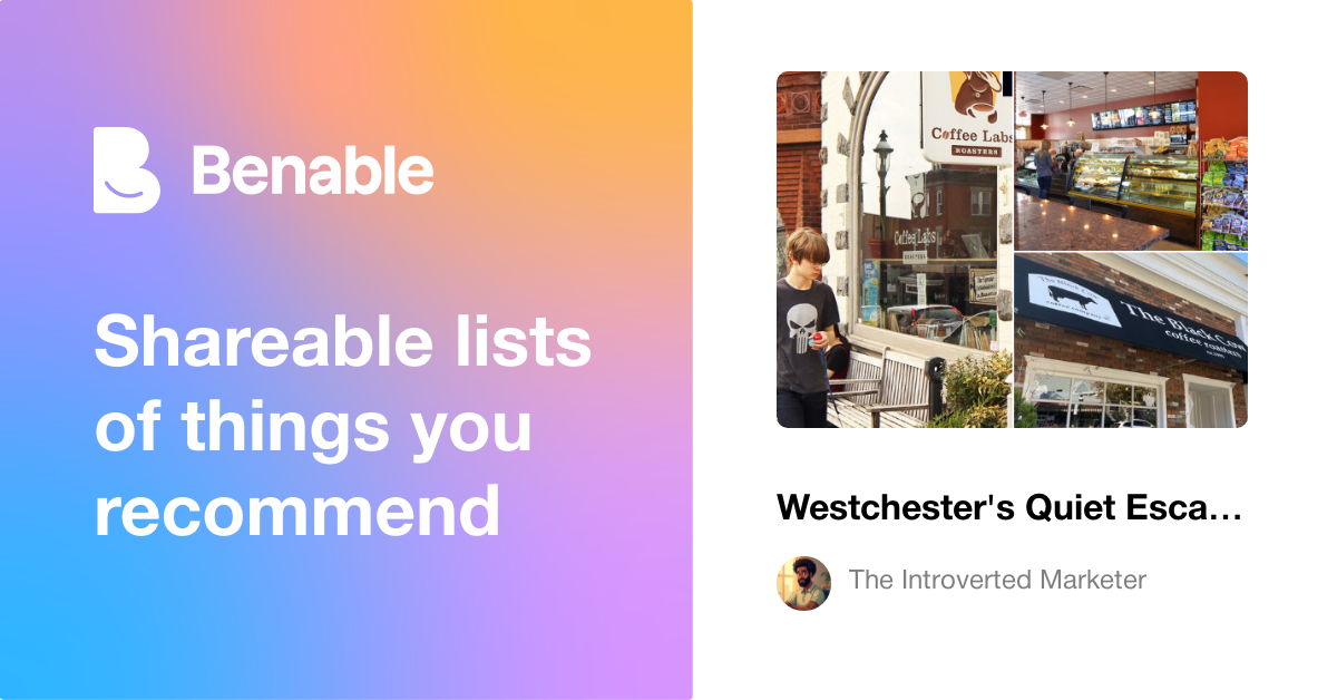 Westchester's Quiet Escapes (When NYC Gets Too Much)