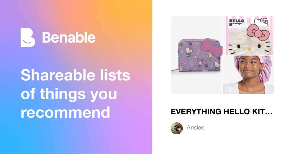 EVERYTHING HELLO KITTY