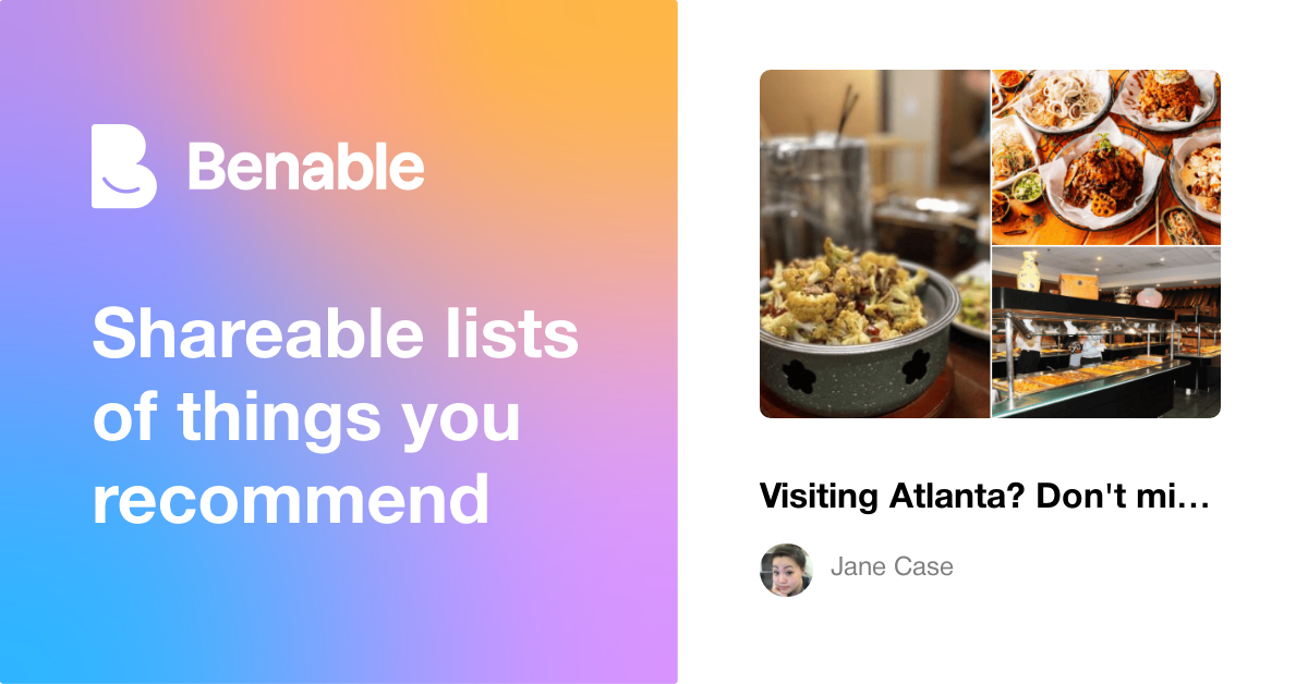 Visiting Atlanta? Don't miss these metro Atlanta Asian food spots!