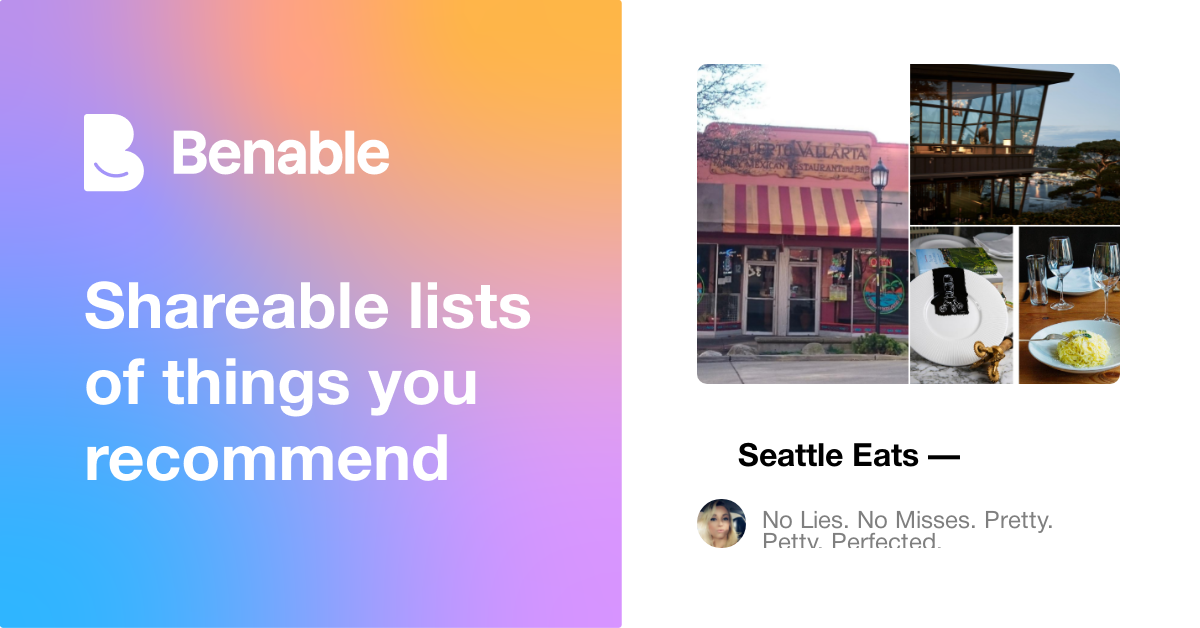 🍽️ Seattle Eats