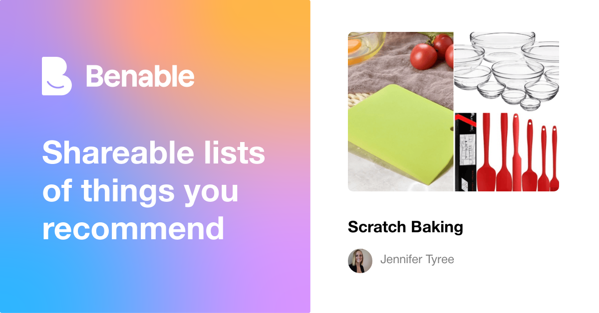 Scratch Baking