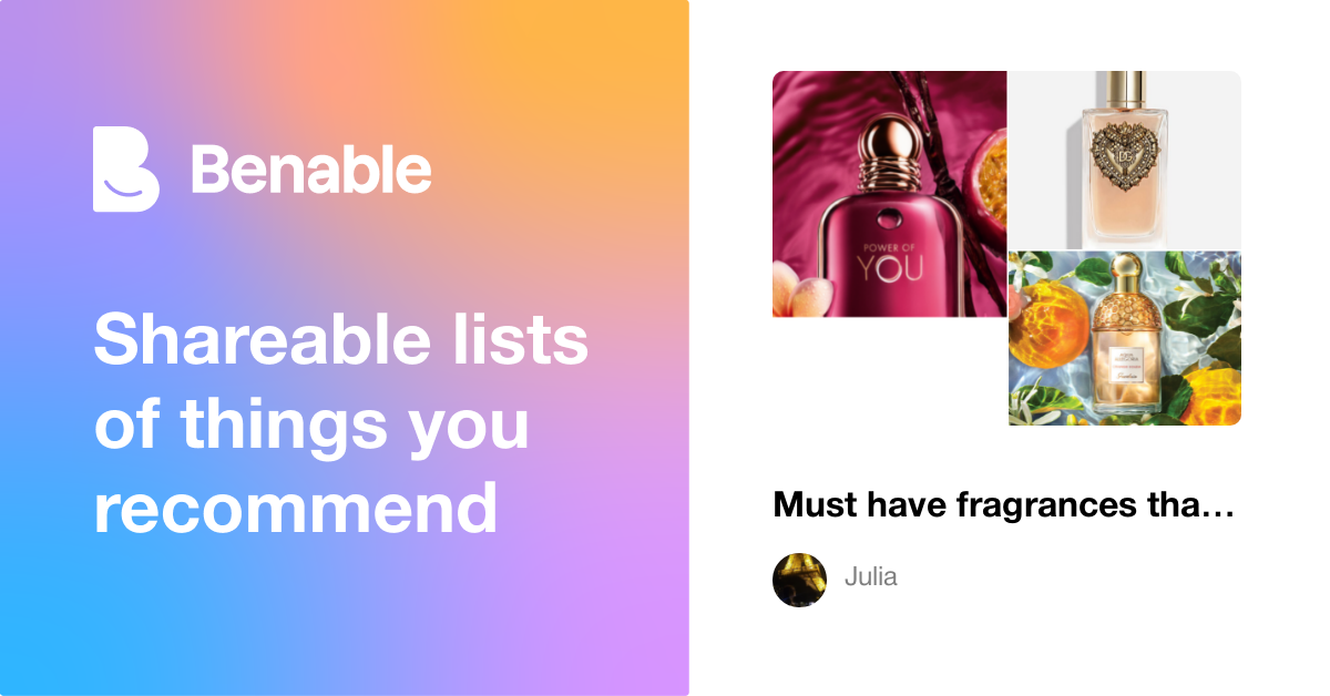 Must have fragrances that make you smell edible 💯 💞