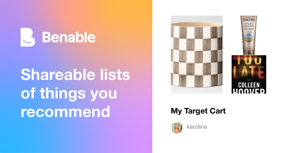 My Target Cart