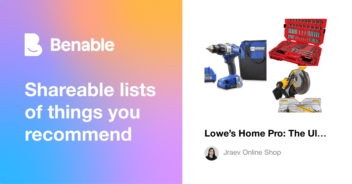 Lowe’s Home Pro: The Ultimate DIY & Renovation Guide