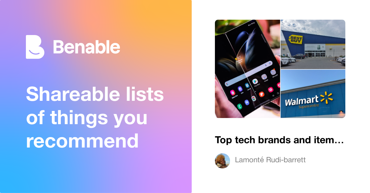Top tech brands and items as a game developer