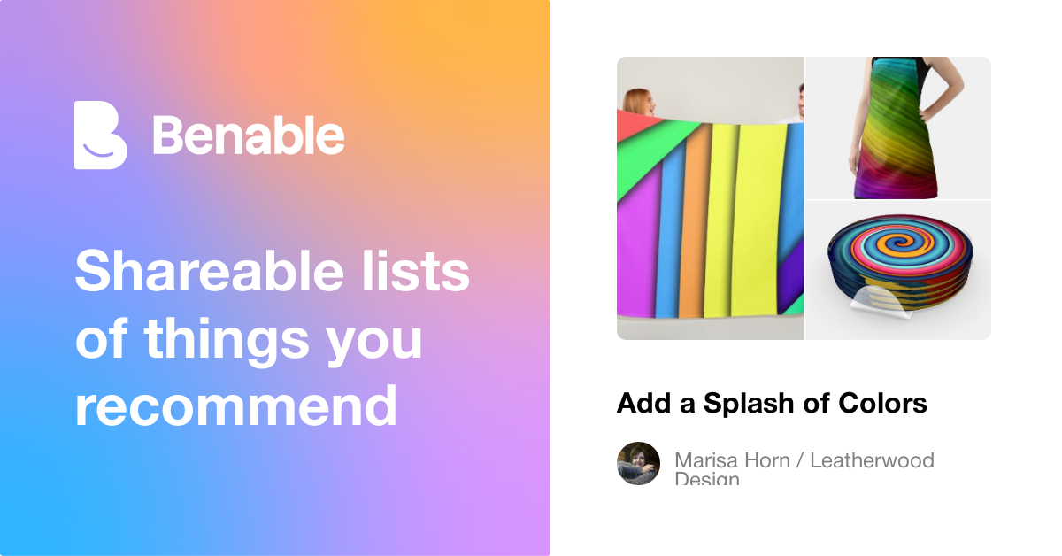 Add a Splash of Colors