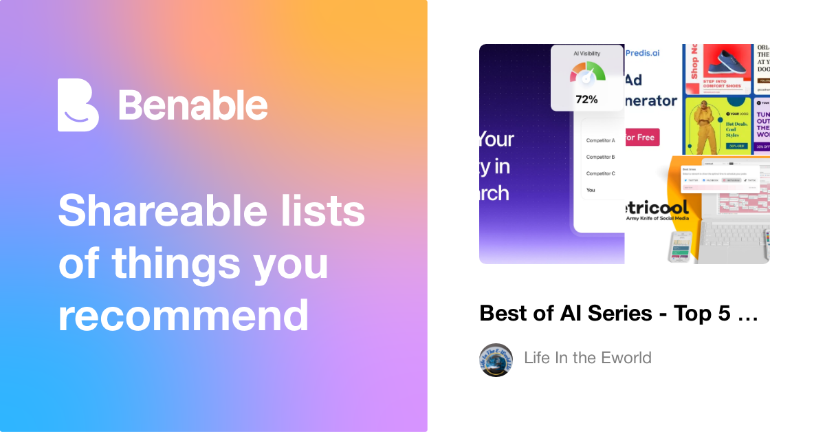 Best of AI Series - Top 5 AI Tools for Social Media Content