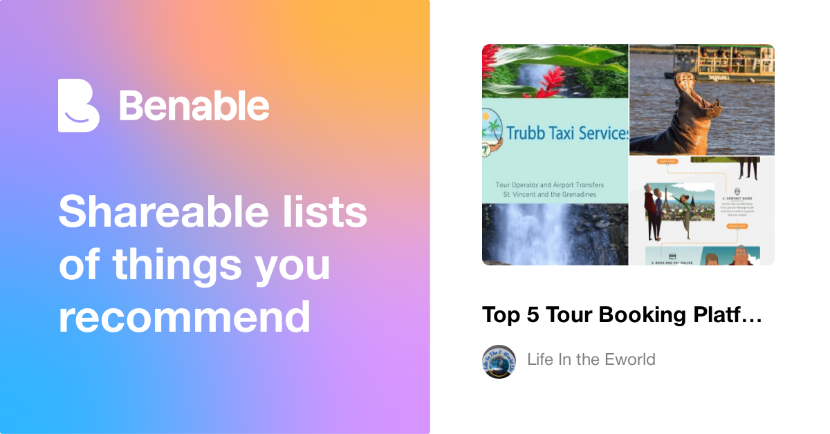 Top 5 Tour Booking Platforms for your Next Caribbean Adventure
