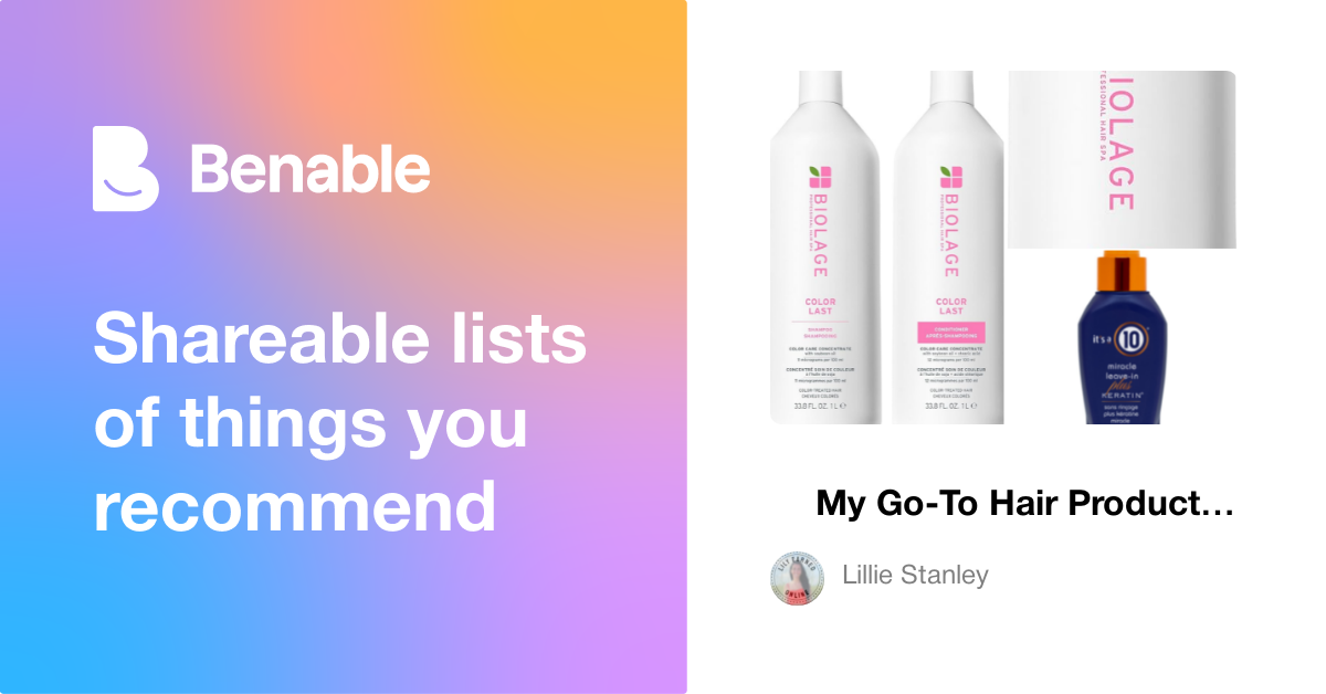 🌿 My Go-To Hair Products & Tools — and Why I Love Them
