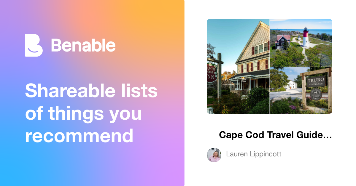 🌊 Cape Cod Travel Guide: A Cozy Coastal Itinerary