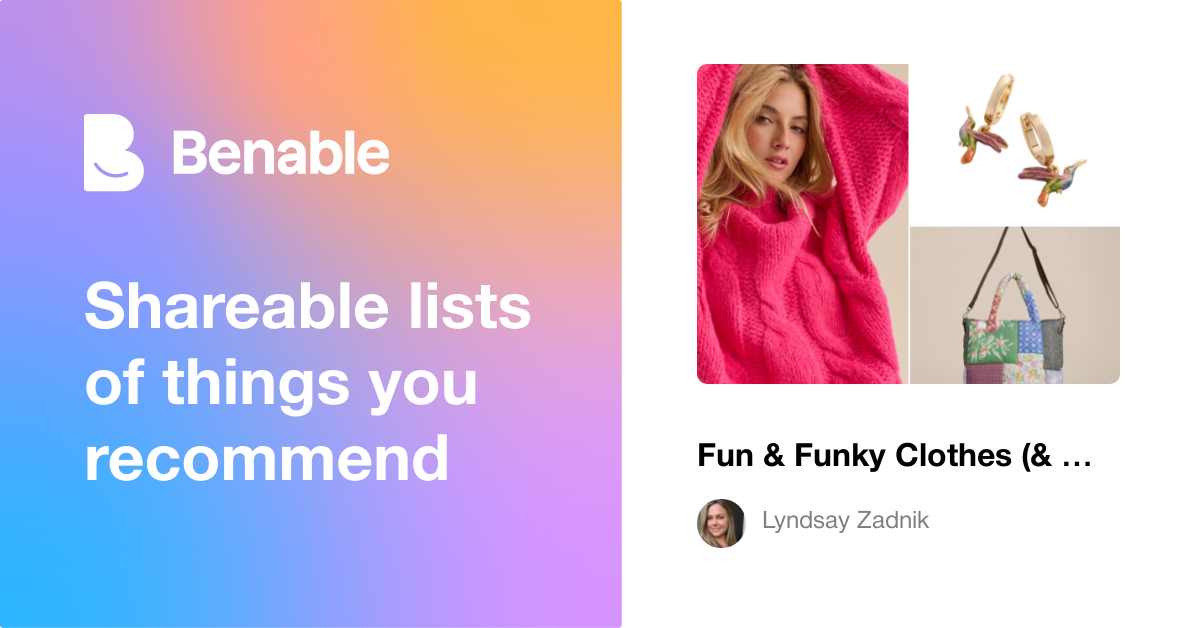 Fun & Funky Clothes (& more!) for Ladies Who Aren’t Afraid of a Little ...