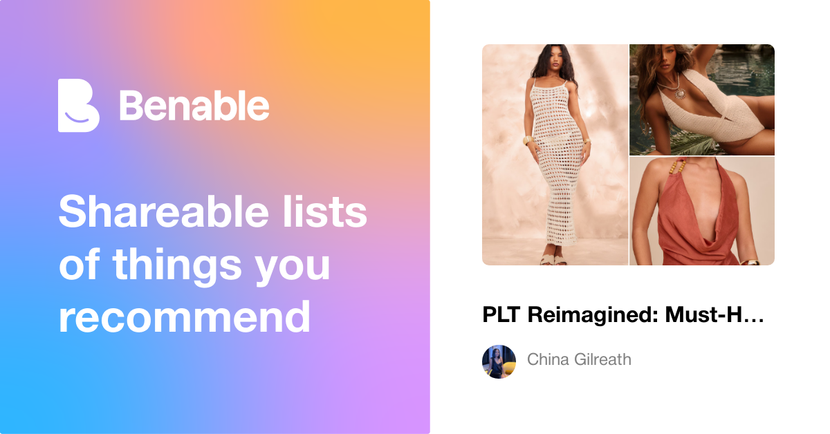 PLT Reimagined: Must-Have Pieces from the New Collection