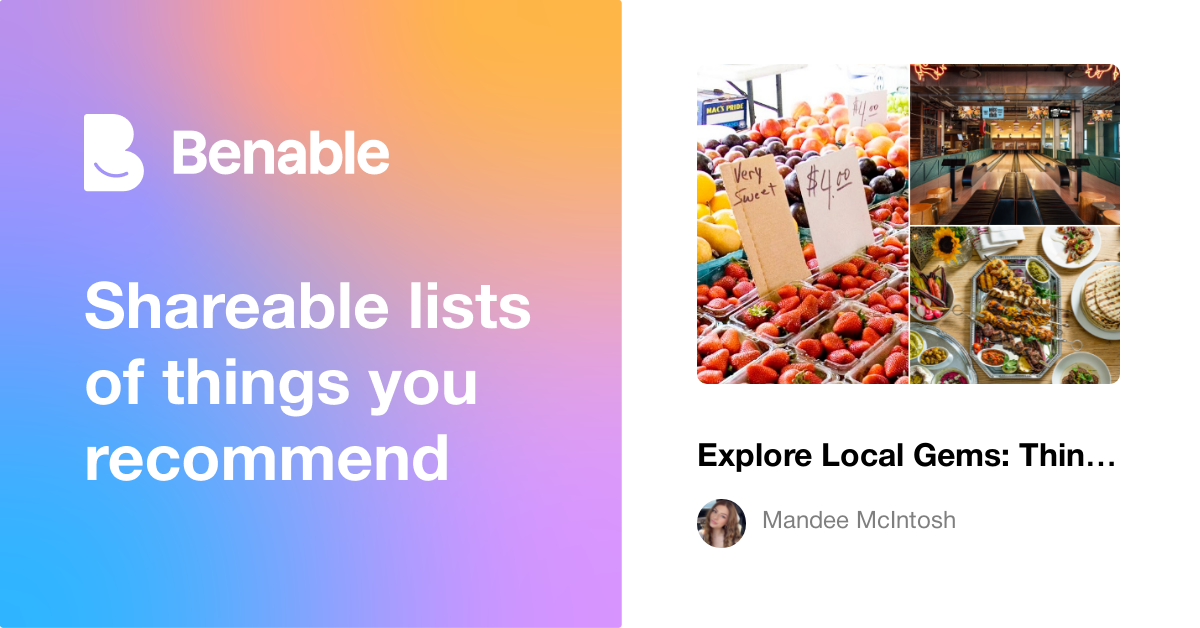 Explore Local Gems: Things to Do, Eat, and Experience!