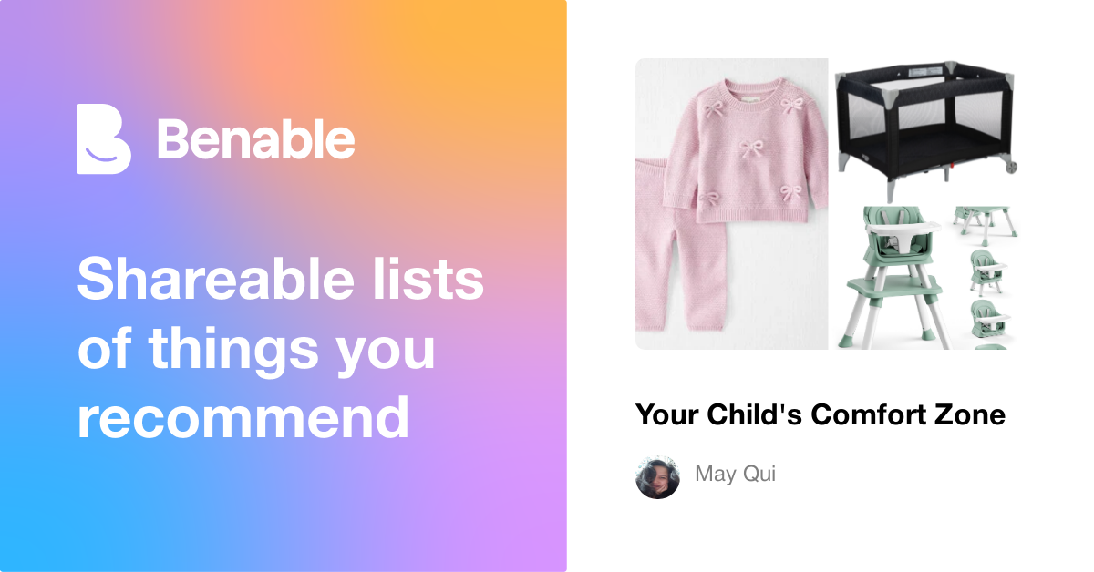 Your Child's Comfort Zone