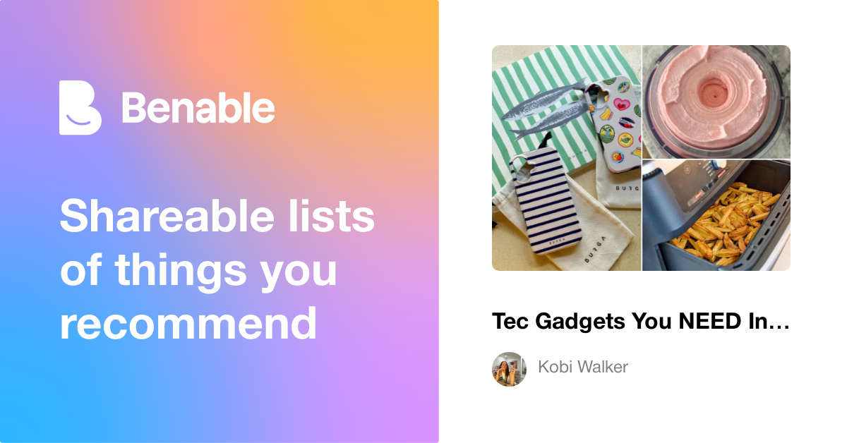 Tec Gadgets You NEED In Your Everyday