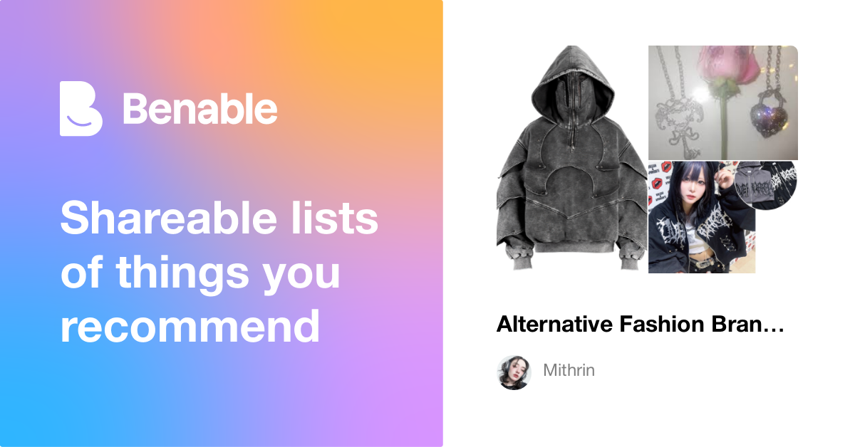 Alternative Fashion Brands! The Ultimate List