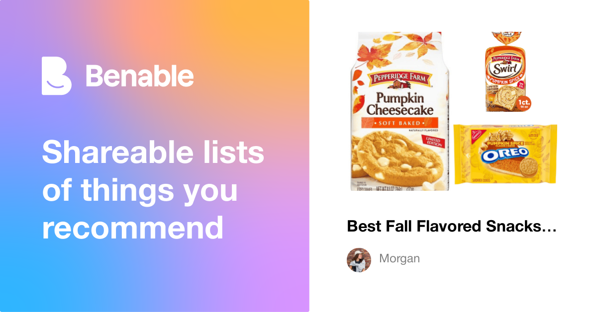 Best Fall Flavored Snacks (Pumpkin Spice & More)