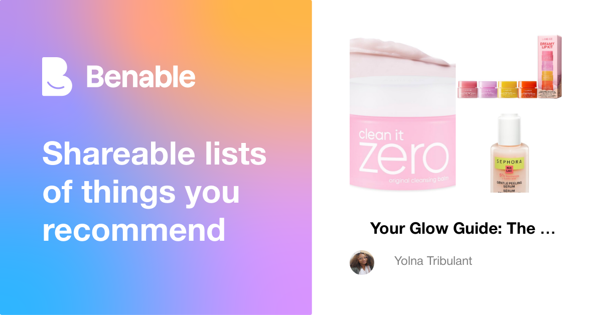 ️ Your Glow Guide: The Ultimate Skin Routine List