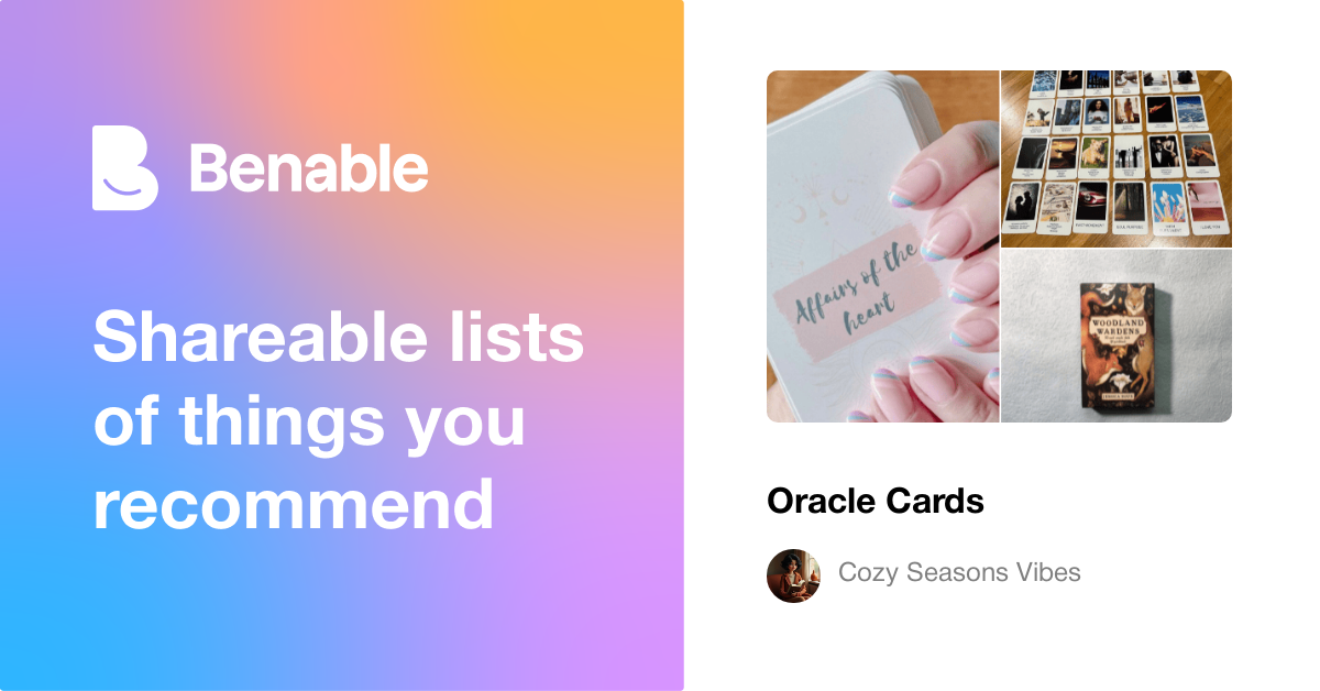 Oracle Cards