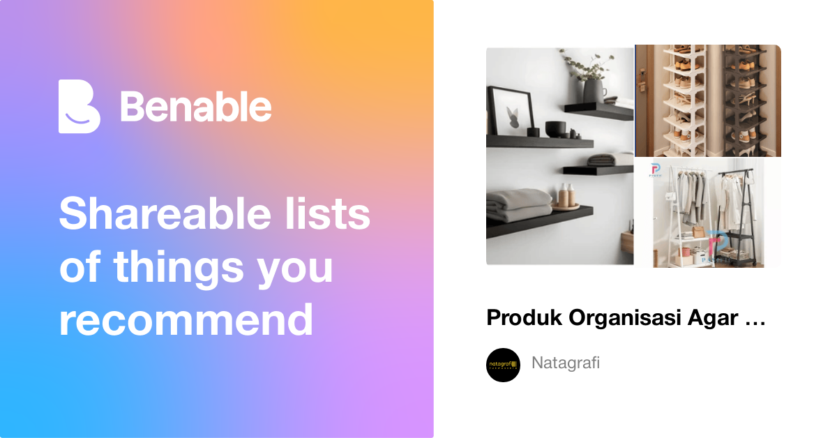 Produk Organisasi Agar Rumah Terlihat Lebih Tertata Rapi