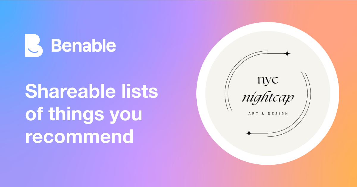 Everything @nycnightcap (NYC Nightcap) recommends - Benable