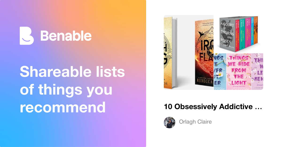 10 Obsessively Addictive Book Series to Read in 2025