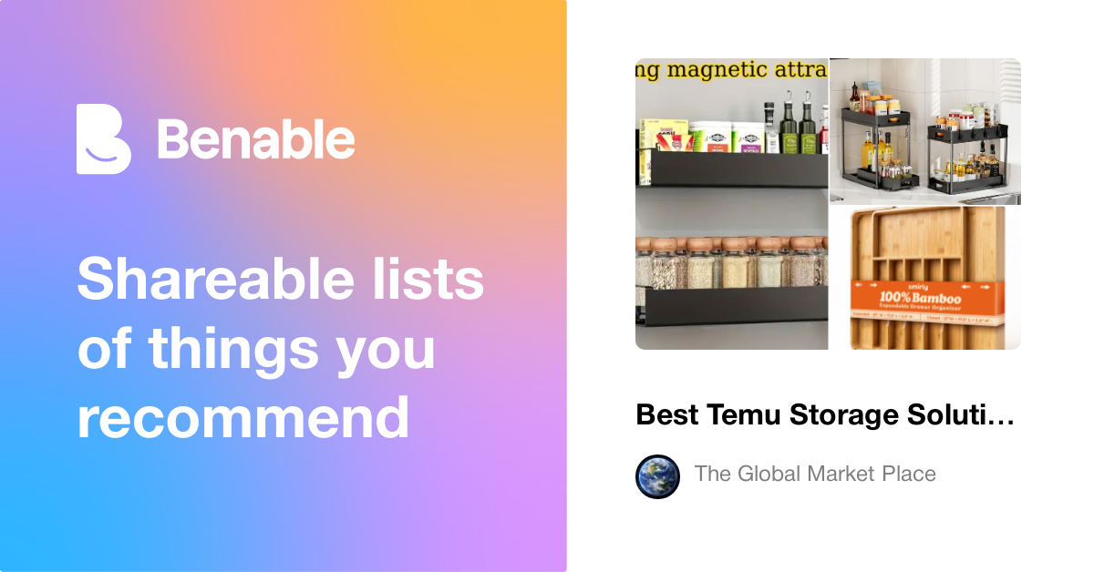 Best Temu Storage Solutions for Small Apartments