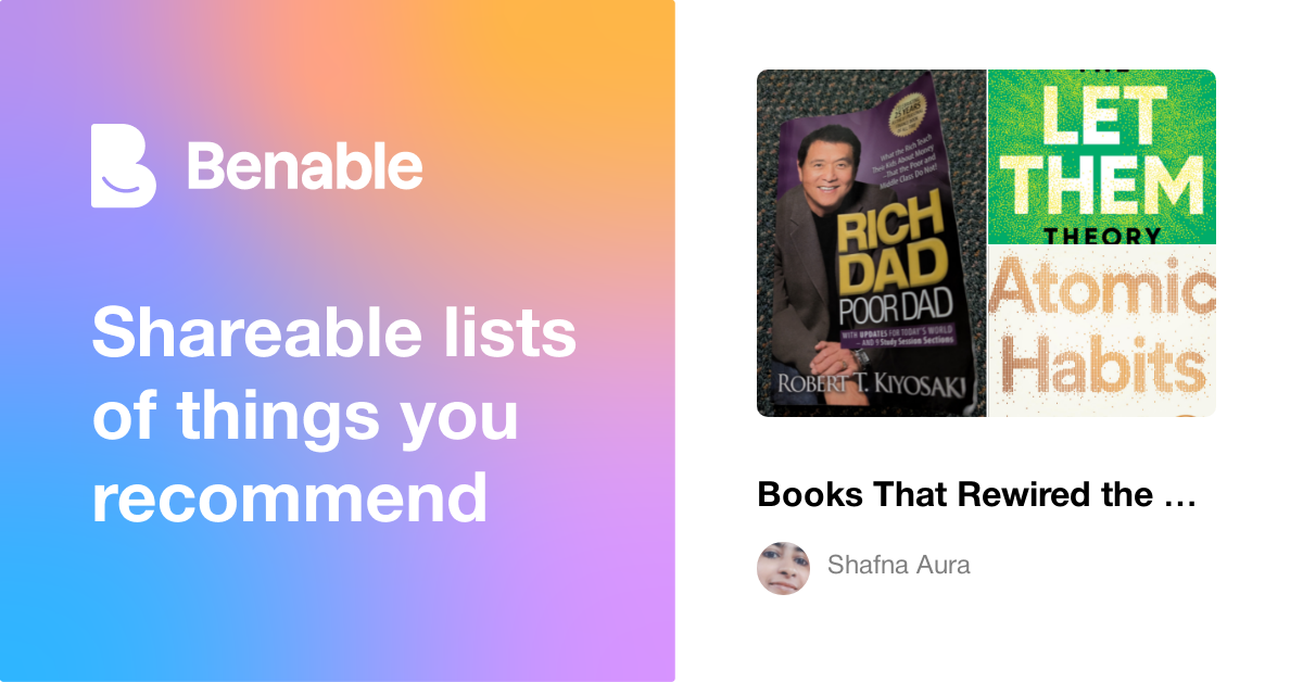 Books That Rewired the Way I Think — Money, Mindset & Life