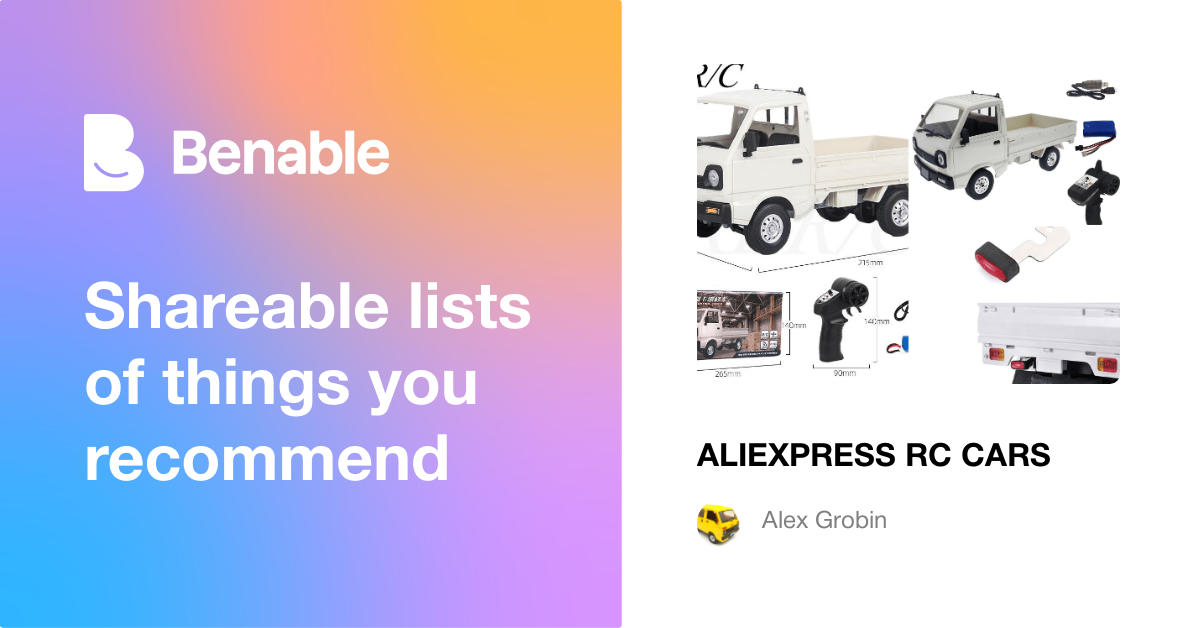ALIEXPRESS RC CARS