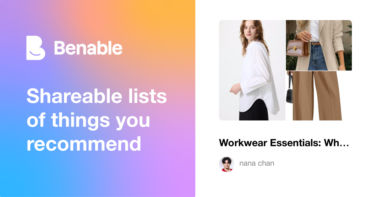 Workwear Essentials: What to Wear to the Office