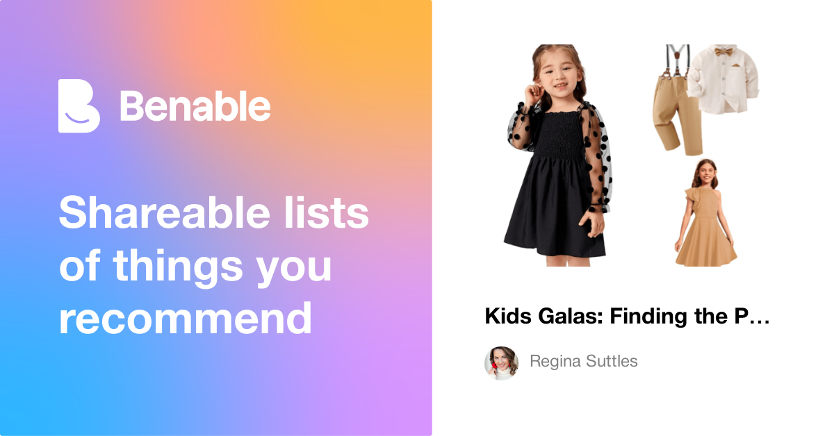 Kids Galas: Finding the Perfect Formal Outfit for Kids