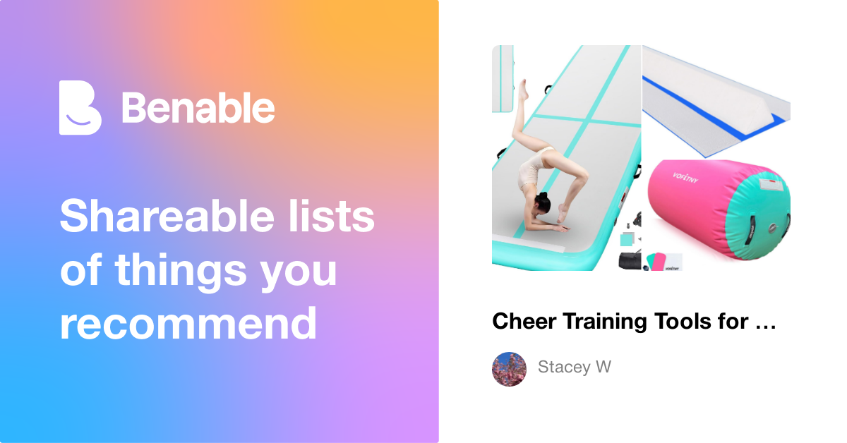 Cheer Training Tools for Skill Confidence
