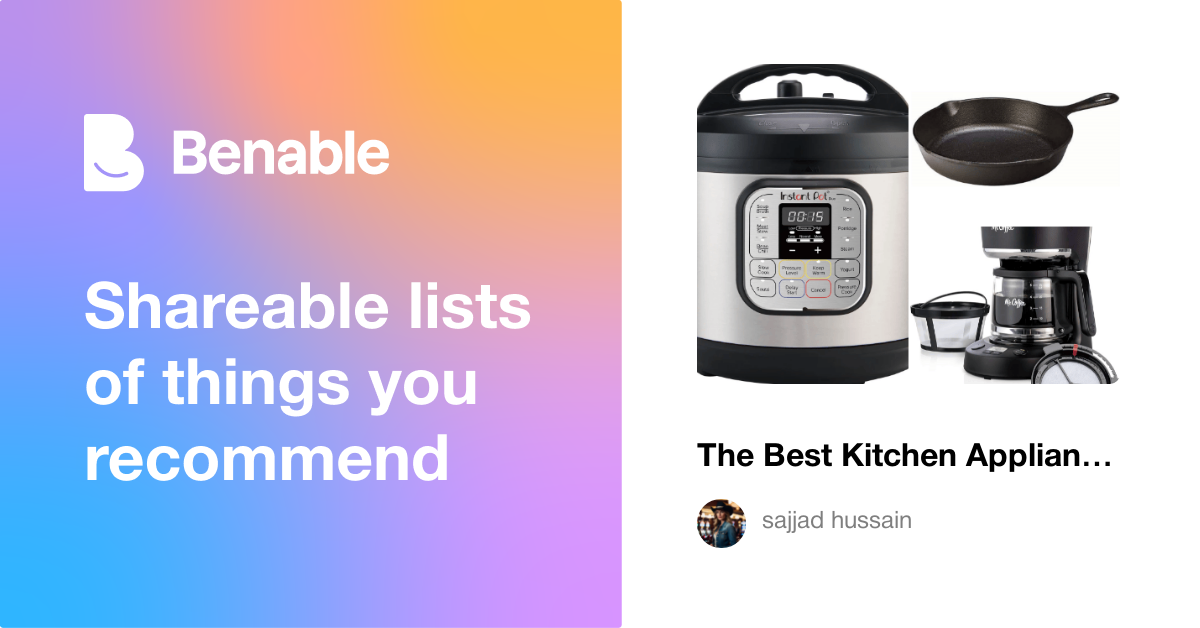 The Best Kitchen Appliances Under $100 for Every Budget in 2024