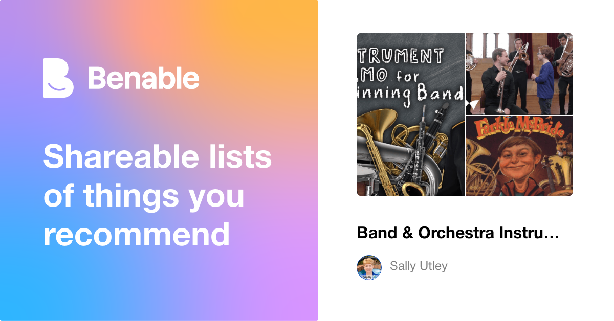Band & Orchestra Instrument Demonstration Videos