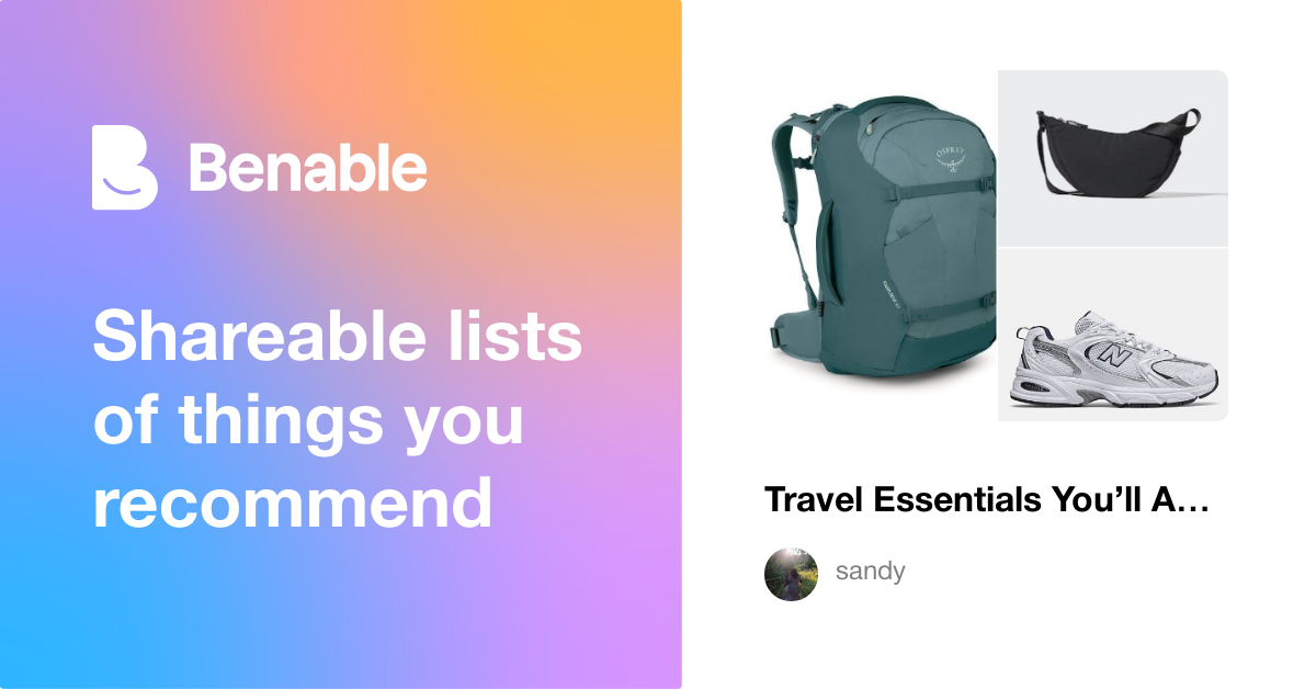 Travel Essentials You’ll Actually Use (Backpacking & Interrail Guide)