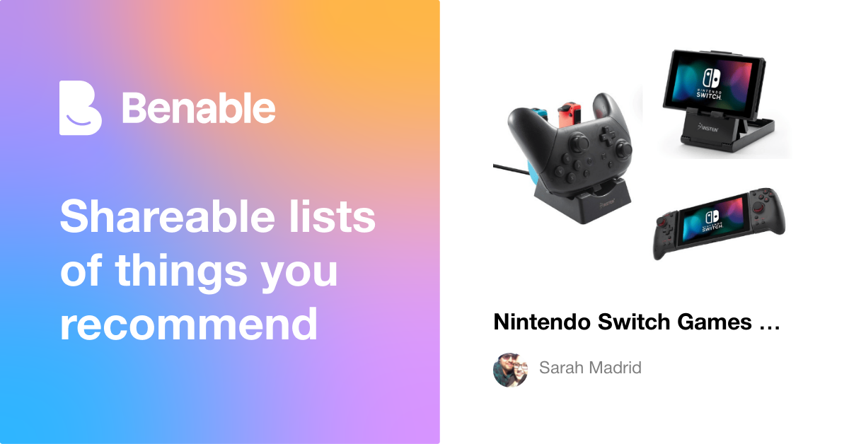 Nintendo Switch Games and Accessories You Need