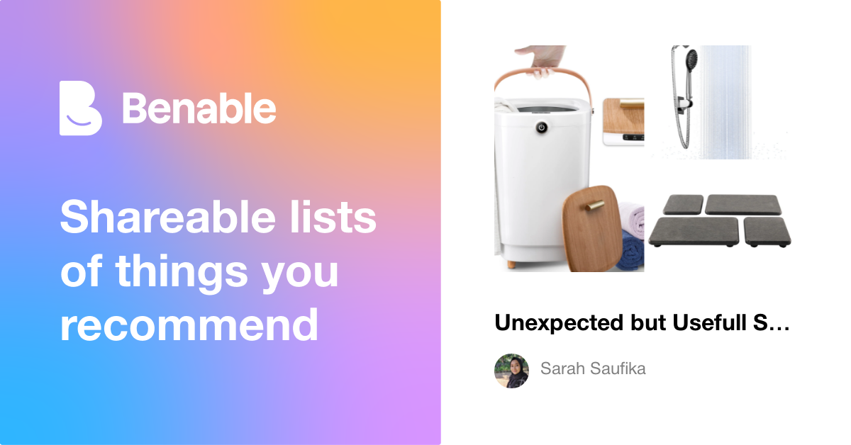 Unexpected but Usefull Stuffs for Daily Needs at Home