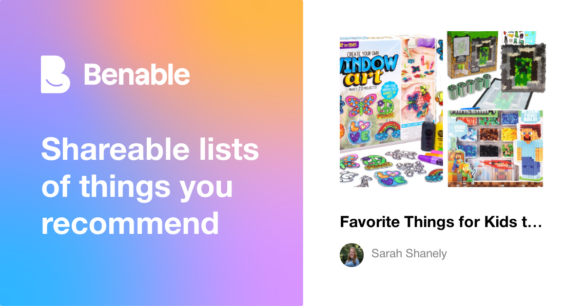 Favorite Things for Kids to do at Home - Art, Crafts, Games and more!