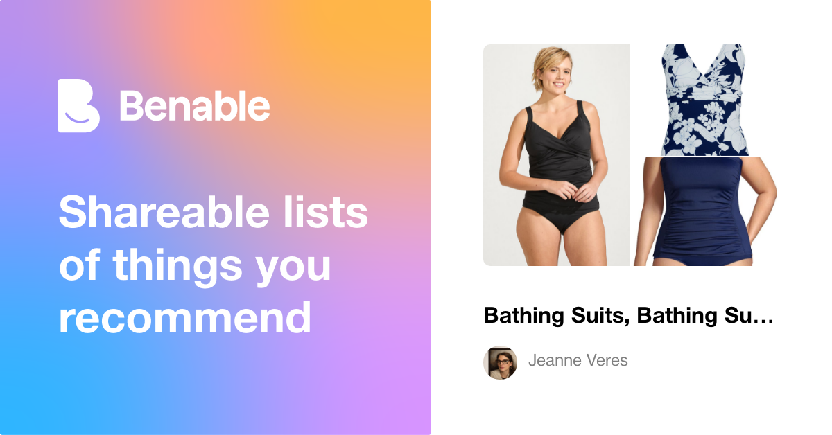 Bathing Suits, Bathing Suits, and More Bathing Suits!
